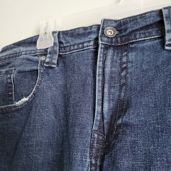 T.K. Axel Blue Jeans Men's 38x30 Denim Stretch Bootcut Pants NWT - Picture 4 of 5